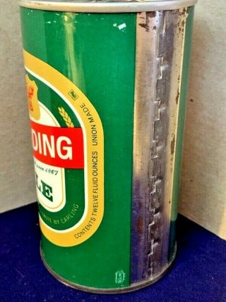 BRADING ALE CANADIAN PULL TAB BEER CAN,  CARLING BREWING,  TORONTO CANADA 5
