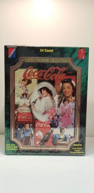 Coca Cola Coke Premium Trading Card Box 1995