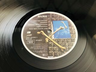 (LP: UK Release) Rush: Roll The Bones [Atlantic 7567 - 82293 - 1] 8