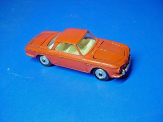Vintage Corgi Toys Vw 1500 Karmann Ghia Cn / Red