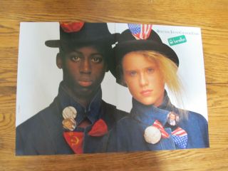 United Colors Of Benetton Print Ads Clippings 1986