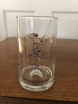 ARBY’S 1981 B.  C.  COMIC ICE AGE COLLECTOR’S DRINKING GLASS HART CAVEMAN 2
