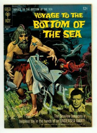 Voyage To The Bottom Of The Sea 4 Fn,  6.  5 Comic 1966