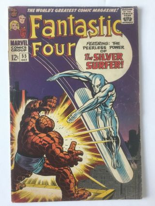 Fantastic Four 55 (oct 1966,  Marvel)