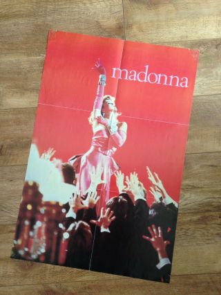 Madonna Material Girl Limited Poster UK 12 