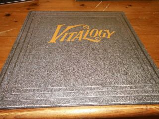 Pearl Jam Vitalogy Vinyl Lp Album Record Uk 4778611 Epic 1994