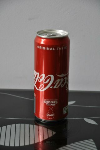 Coca Cola Stranger Things Limited Edition Not Opened Can From Poland