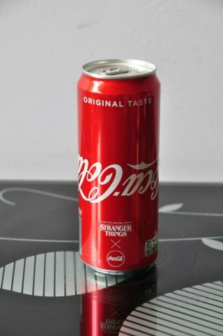 COCA COLA STRANGER THINGS limited edition not opened can from Poland 4