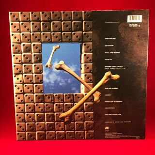 RUSH Roll The Bones 1991 UK Vinyl LP,  INNER WX436 2