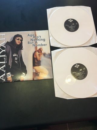 Aaliyah Age Aint Nothing But A Number 2 Lp Limited Edition White Vinyl Rsd 2014