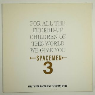 Spacemen 3 " For All The Fucked - Up Children " Psych Indie Rock Lp Sftri