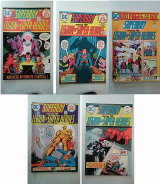 Superboy And Legion Of - Heroes Bronze Age 203,  204,  205,  206,  207