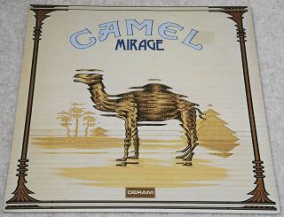 Camel Mirage Rarer Orig Uk 1974 Ex,  Deram Cama Lp With Insert.  A Prog Classic.