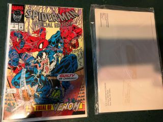 Spiderman 1 6 Copies 3 Special Edition Trial Of Venom Unicef 1992