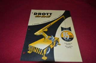 Drott Go Devil 85 Rm2 Crane Dealer 