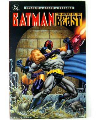 Dc Batman Ten Nights Of The Beast Tpb (417 - 420) 1st Print Nm (9.  4) Ships