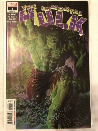 The Immortal Hulk 1 Marvel (2018),  Key Issue