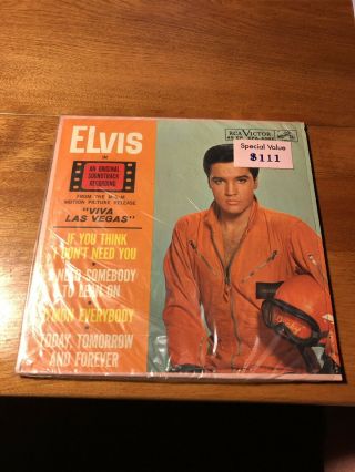 Elvis Presley Rca Epa - 4382 Viva Las Vegas Shrink