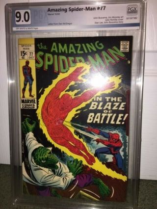 The Spider - Man 77 (oct 1969,  Marvel) 9.  0 Very Fine/near Pgx