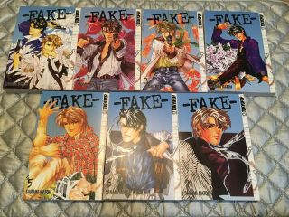 Tokyopop Fake By Sanami Matoh Volumes 1 - 7 English Manga/drama
