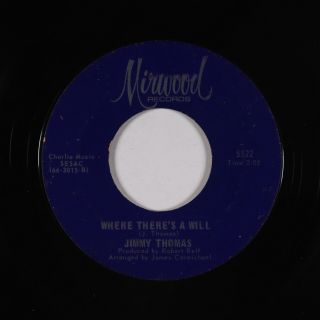 Northern Soul 45 - Jimmy Thomas - Where There 