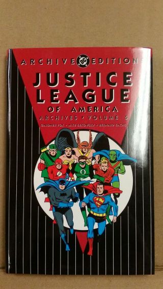 Dc Comics 1999 Justice League Archives Volume 5 Hard Cover Graphic Novel Preown