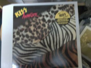 Kiss,  Animalize,  Rare U.  S.  Promo Vinyl Lp
