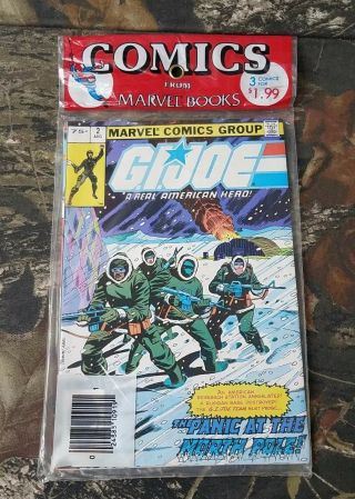 Marvel Gi Joe Comic 3 Pack 2,  26 & 27 Orgin Snakeye Prepack Polybagged S