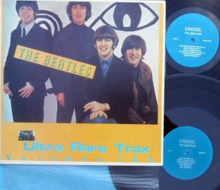 Beatles Us 2lp Ultra Rare Trax Vol.  1 & 2 Nm ’89 Drexel With Insert Rock Pop