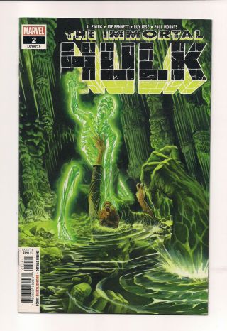 The Immortal Hulk 2 First Appearance Dr.  Frye Nm 1st Print Marvel Comics Htf