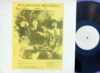 Beatles Rare Us Lp Renaissance Minstrels Vol.  Iv Vg,  Cumquat Beat Rock Pop