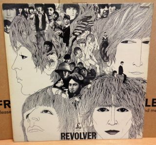 The Beatles Revolver Og Uk Mono Parlophone Records Lp Pmc 7009 Xex 605/6 - 2/2