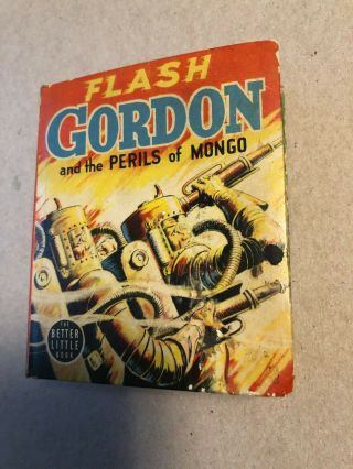 Flash Gordon And The Perils Of Mongo 1940 Big/better Little Book Whitman