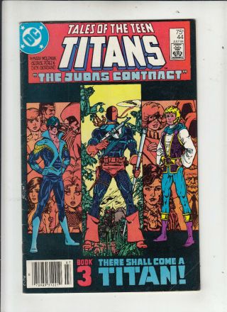 Tales Of The Teen Titans 44 (dc 1984) 1st Nightwing Fine -