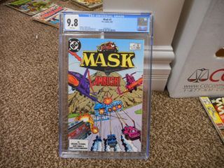 Mask 3 Cgc 9.  8 Dc 1987 Based On Kenner Action Figure Transformers Voltron W