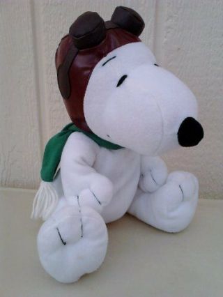 Vintage Snoopy Metlife Flying Ace Pilot - Rare