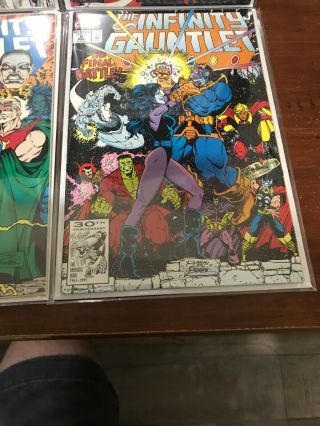 Marvel THE INFINITY GAUNTLET Comic (1991) Issues 1 2 3 4 5 6 8