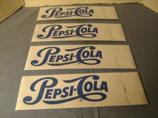 4 Vintage 1950s 60s Pepsi Cola Soda Fountain Paper Hats