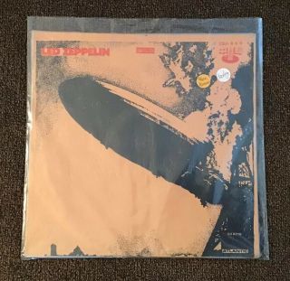 Lp Led Zeppelin 1 Rare Korean Import Csj846 Memorylen