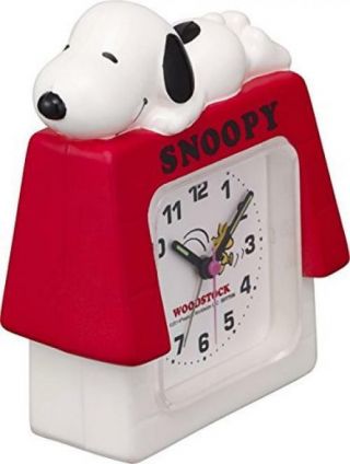 Snoopy Peanuts Alarm Clock Dog House Woodstock Gift Back To School Bedroom
