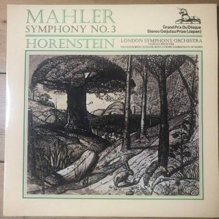 Rhs 302/3 Mahler Symphony No.  3 / Horenstein 2 Lp Set