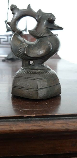 Antique Chinese Bronze Opium Weight