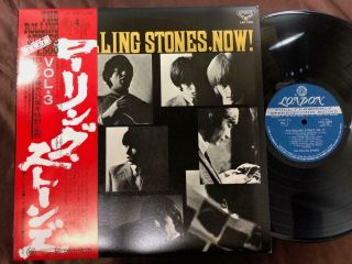 The Rolling Stones Vol.  3 London Lax 1004 Obi Stereo Japan Vinyl Lp