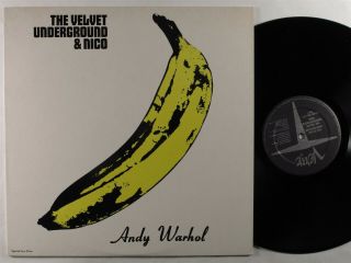 Velvet Underground & Nico Self Titled Verve 823 290 - 1 Y - 1 Lp Vg,  1985 Reissue