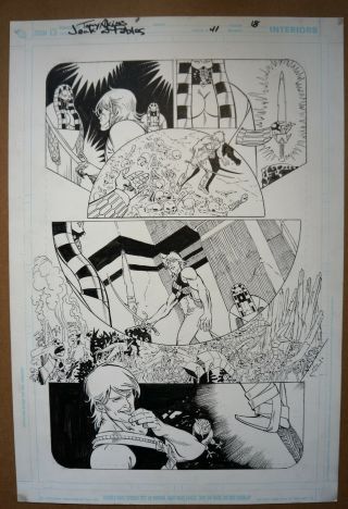 Jack Of Fables 41 Page 18 - Detailed Art By Tony Akins