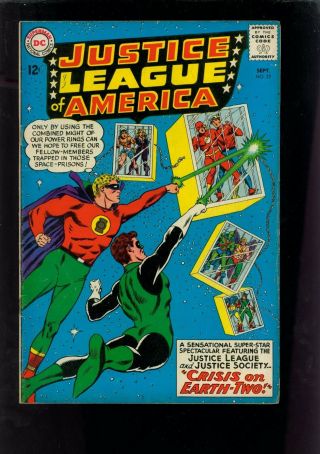 Justice League Of America 22 Vg/fn 5.  0