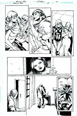 BIRDS OF PREY 14 page 12 - Art by JP Mayer and Adriana Melo 3