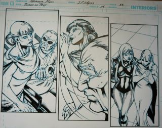 BIRDS OF PREY 14 page 12 - Art by JP Mayer and Adriana Melo 4