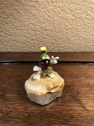 Le 205 Marvin The Martian On To Mars Ron Lee Figurine Onyx Looney Tunes