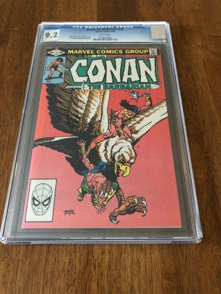 Conan The Barbarian 132 Cgc 9.  2.  White Pages